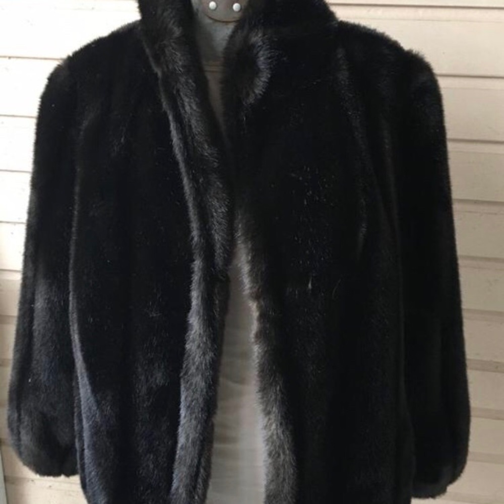 Hillmorr Vintage Faux Sable Jacket